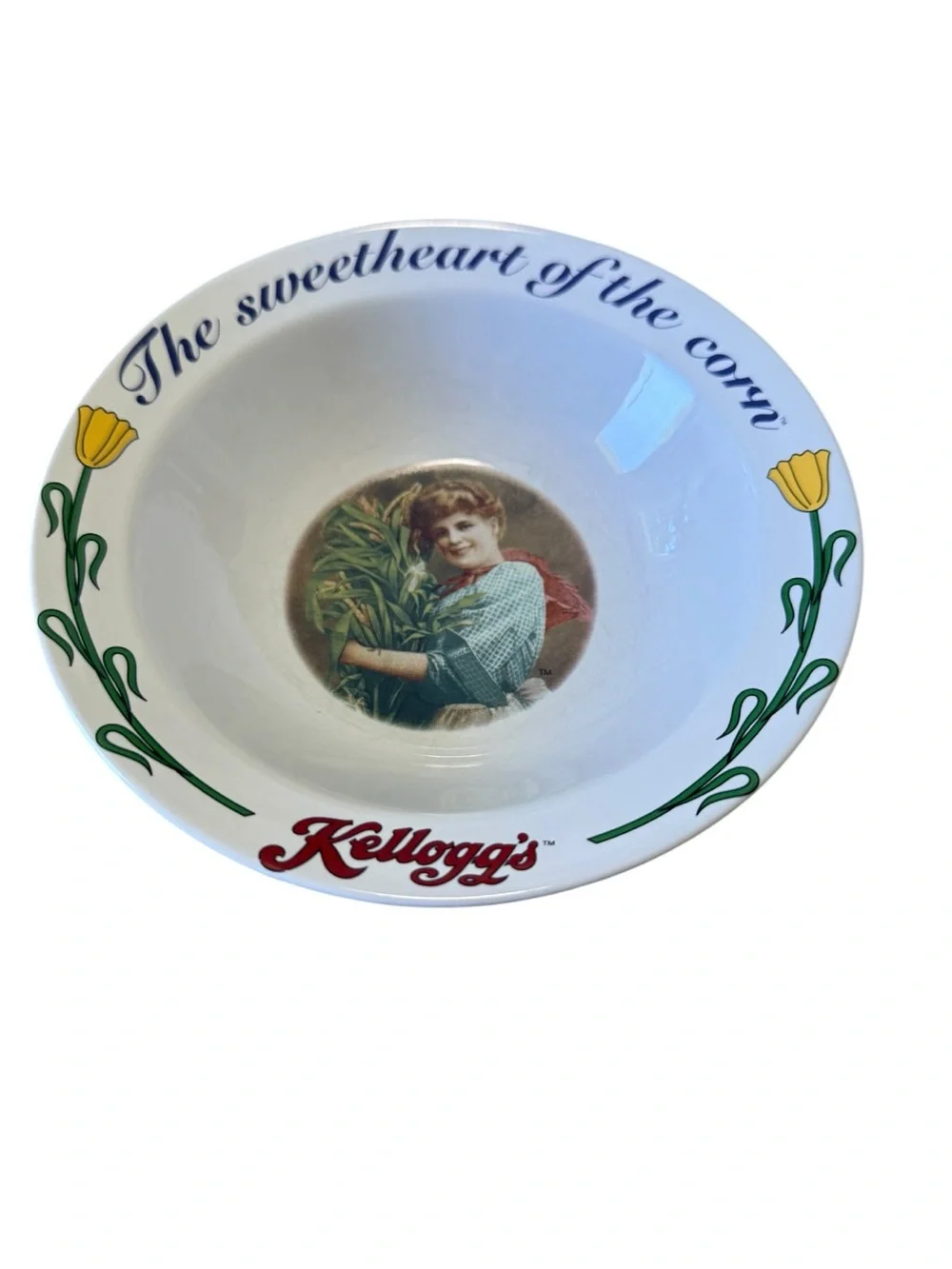 Kelloggs Corn Flakes 1996 Vintage  Cereal Bowls Set Of Four
